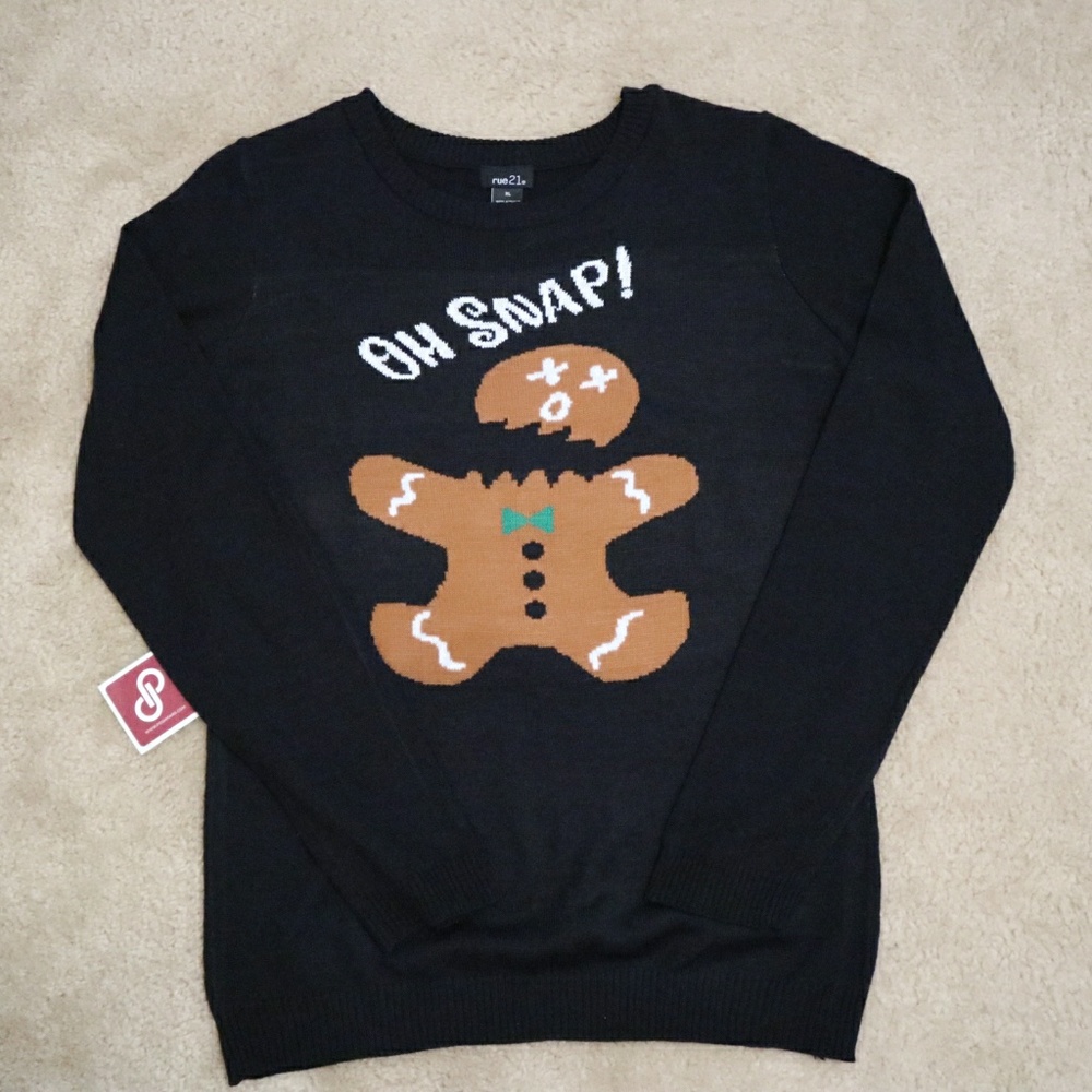 Hoilday Gingerbread Sweater